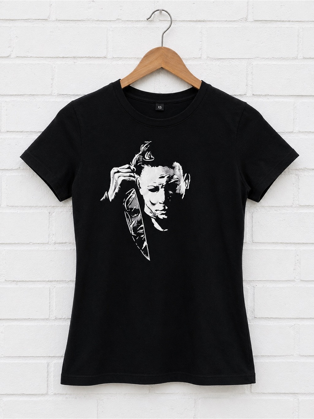Michael Myers Halloween Tee XS Horror Movie Graphic Shirt Goth Halloweencore - Picture 2 of 5